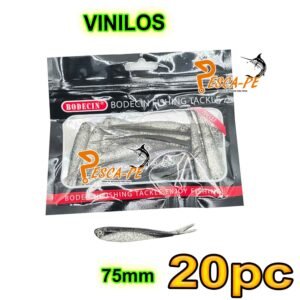 Kit de VINILOS de Pesca de 20 piezas 75mm