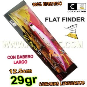 SEÑUELO CORVINATOR FLAT FINDER 125 DM-S LUCKY PINK-A EFECTIVO 100%