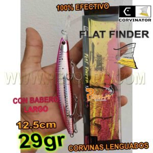 SEÑUELO CORVINATOR FLAT FINDER 125 DM-S LUCKY PINK-A EFECTIVO 100%