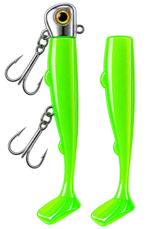 Vinilo Corvinator Raptor Chunky 34g UV GREEN