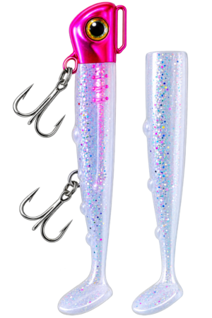 Vinilo Corvinator Raptor Chunky 34g UV Pink Head