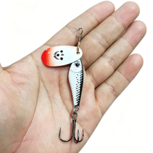 Señuelo Spinner Super Vibrax para Truchas 20gr cebos duros VIB de Metal – Gray
