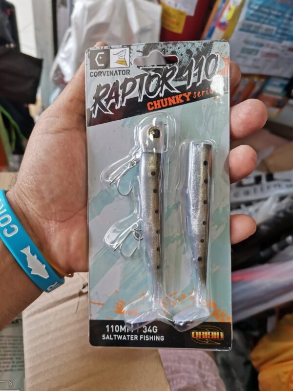 Vinilo Corvinator Raptor Chunky 34g Peladillas Black