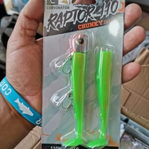 Vinilo Corvinator Raptor Chunky 34g UV GREEN