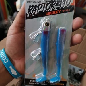 Vinilo Corvinator Raptor Chunky 34g Flash Blue
