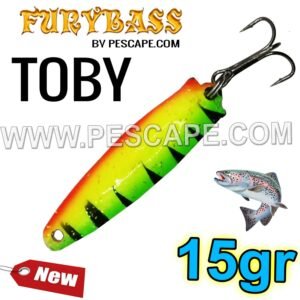 CUCHARA TOBY PESCAPE 15gr Lagunas TIGER