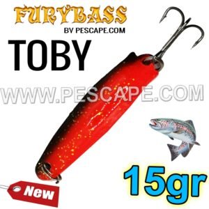 CUCHARA TOBY PESCAPE 15gr Lagunas ORANGE