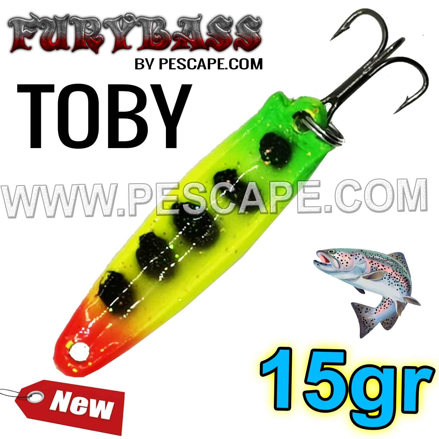 CUCHARA TOBY PESCAPE 15gr Lagunas Rasta