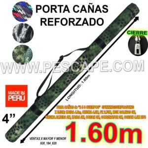 FUNDA PORTA CAÑA SPINNING SURFCASTING 1.60M