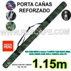 FUNDA PORTA CAÑA TRUCHERA 1.15M