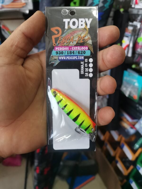 CUCHARA TOBY PESCAPE 15gr Lagunas TIGER