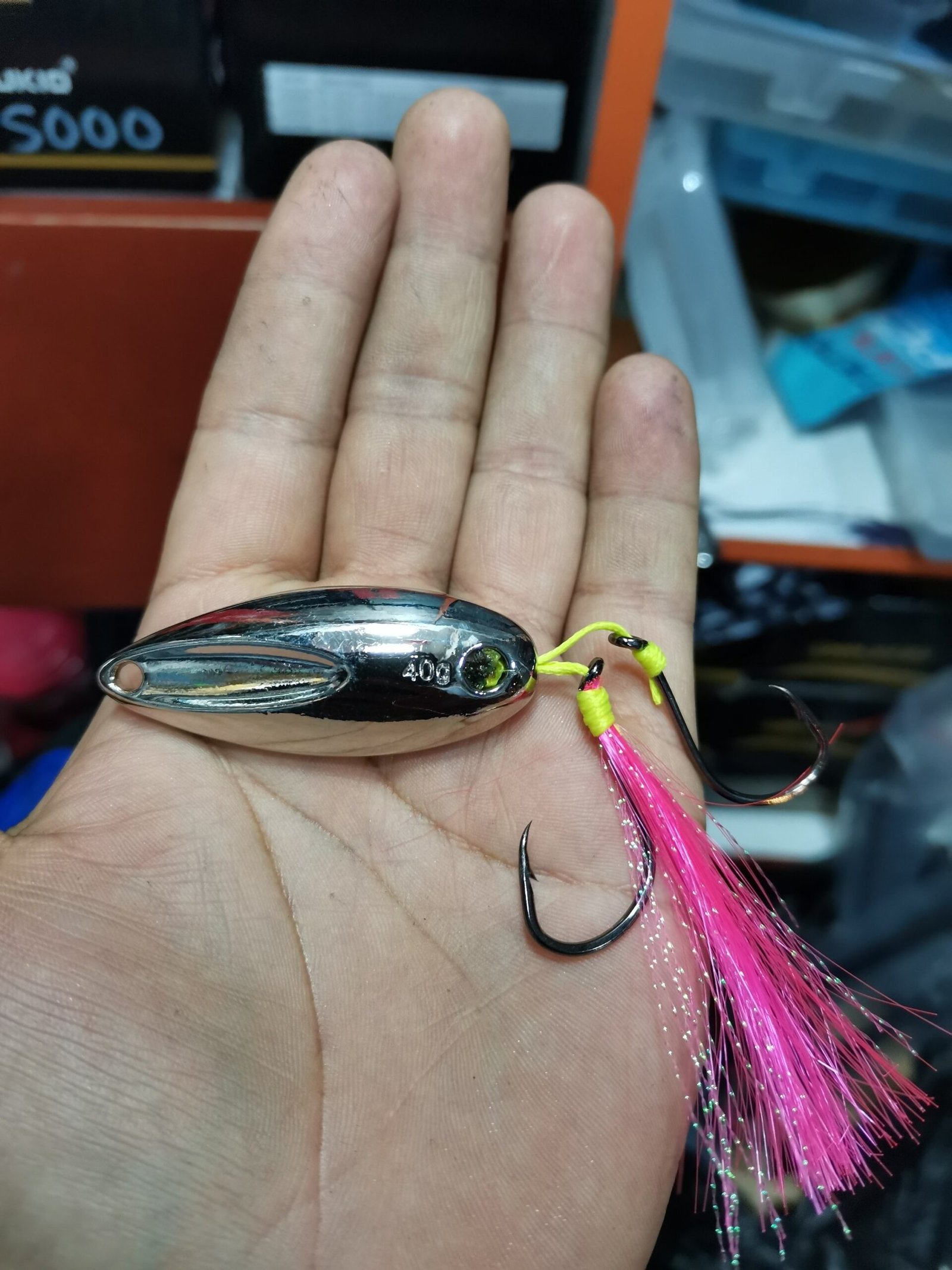 CHISPA CHILENA 40gr PARA CORVINA LENGUADO