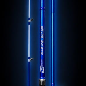 Caña surfcasting Cinnetic Blue Line MN Surf 4.20m carbono 110-200gr