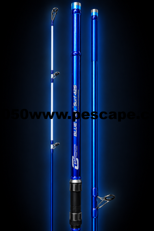 Caña surfcasting Cinnetic Blue Line MN Surf 4.20m carbono 110-200gr