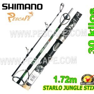 CAÑA SHIMANO JUNGLE STIX 572 1.72M 572H SPINING 150-300gr CARBONO PROFESIONAL