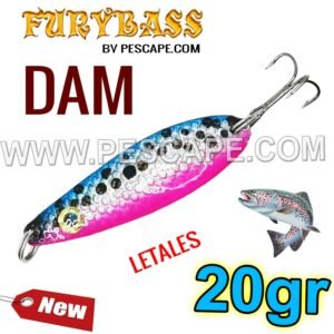 CUCHARA DAM 20GR PARA TRUCHAS LAGUNAS EFECTIVOS SARDINE