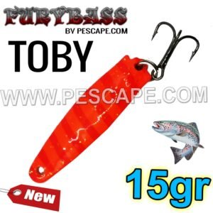 CUCHARA TOBY PESCAPE 15gr LAGUNAS ORANGE LINE