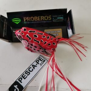 Señuelo para ríos Rana Docenas Bagres Tucunares Rojo