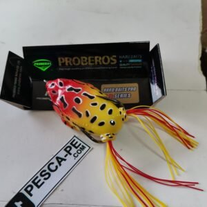 Señuelo para ríos Rana Docenas Bagres Tucunares Amarillo