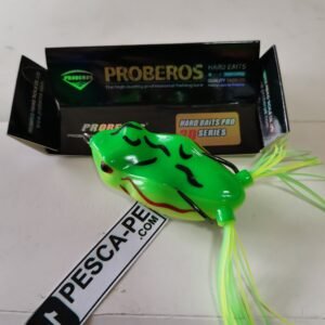 Señuelo para ríos Rana Docenas Bagres Tucunares Verde