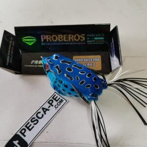 Señuelo para ríos Rana Docenas Bagres Tucunares Azul