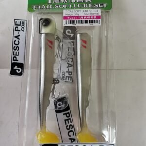Vinilo de pesca TSURINOYA T- Tail efectivo 110mm 35g Pejerrey Herido