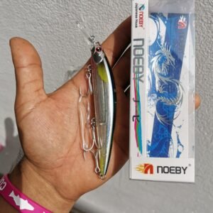 SEÑUELO NOEBY SINKING 36gr 11CM PEJERREY NATURAL