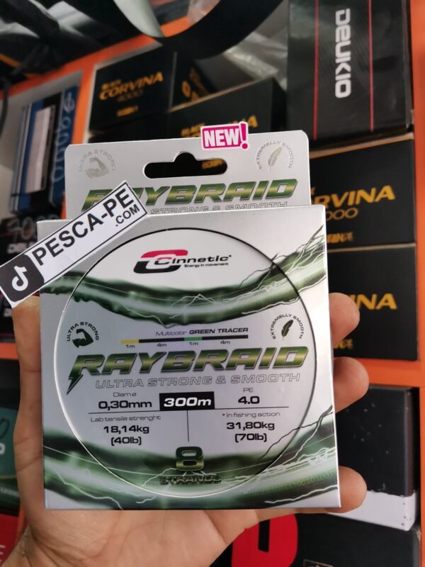 Multifilamento Cinnetic Raybraid 8x 300m 0.30mm