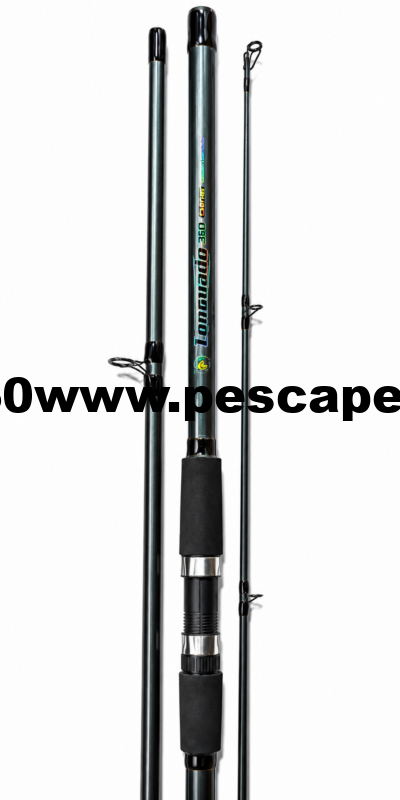 CAÑA DE PESCAR LENGUADO 3.60m 120-150gr HIBRIDO 3pcs