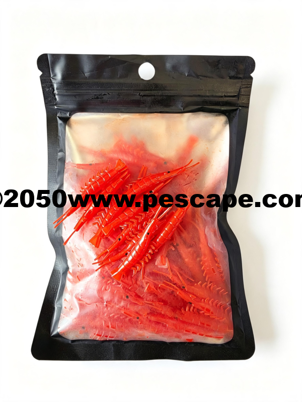 BOLSA DE CAMARON ARTIFICIAL ROJO