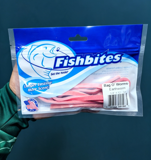 CARNADA ARTIFICIAL FISHBITES LOMBRIZ DE TIERRA 2