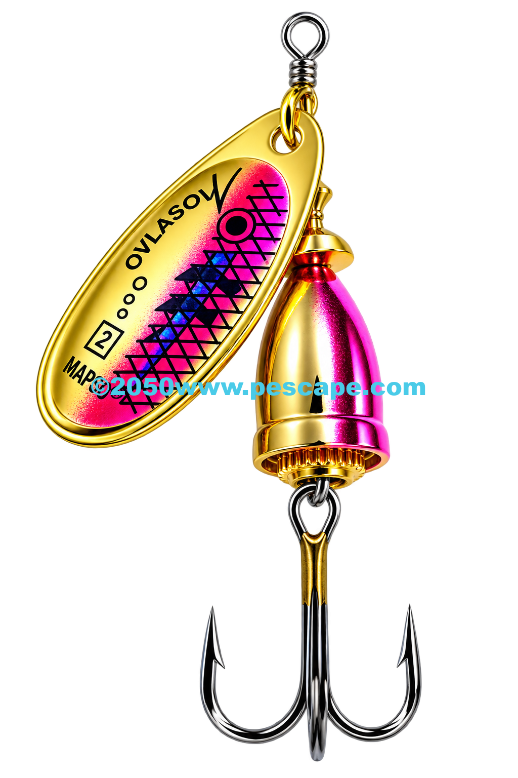 CUCHARILLA MAPSO VLASON #2 5.7gr Gold