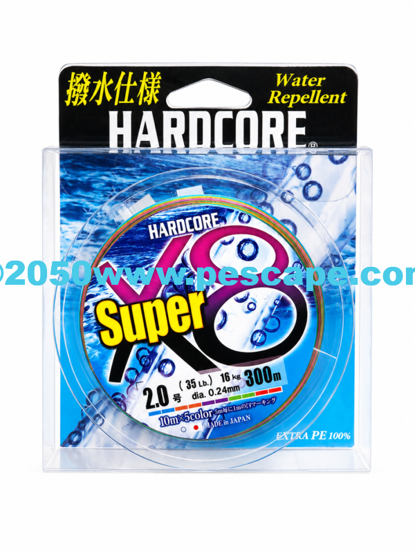 MULTIFILAMENTO X8 DUEL 0.24MM 300m 16KG SPINNING JAPONES ALTA GAMA