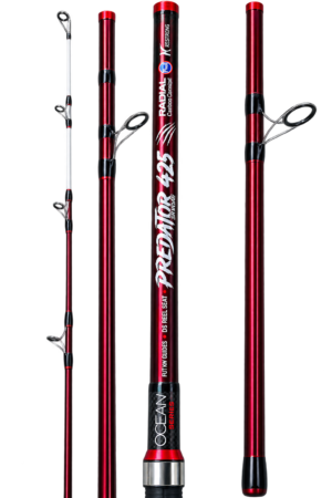 CAÑA SURFCASTING OCEAN PREDATOR 120-250gr SAVAGE 4.20m Carbono