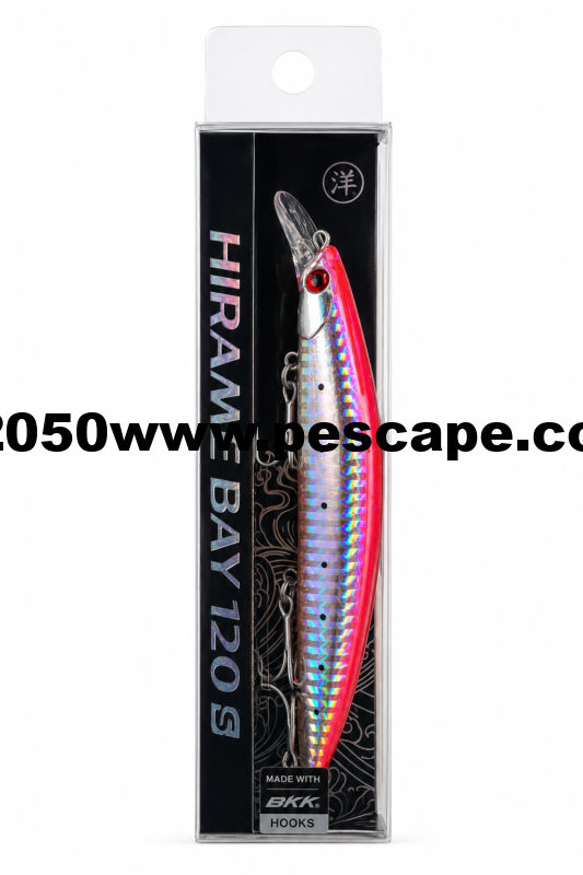Señuelo Ocean Hirame Bay 120 S - Pinku Iwashi