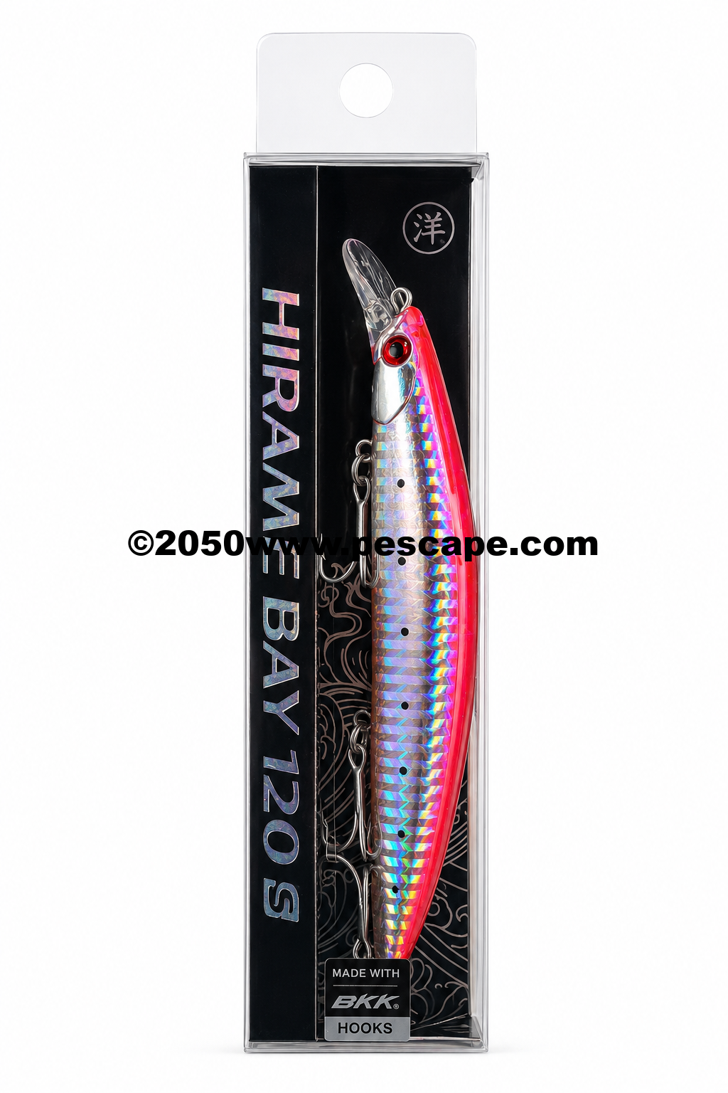 Señuelo Ocean Hirame Bay 120 S - Pinku Iwashi