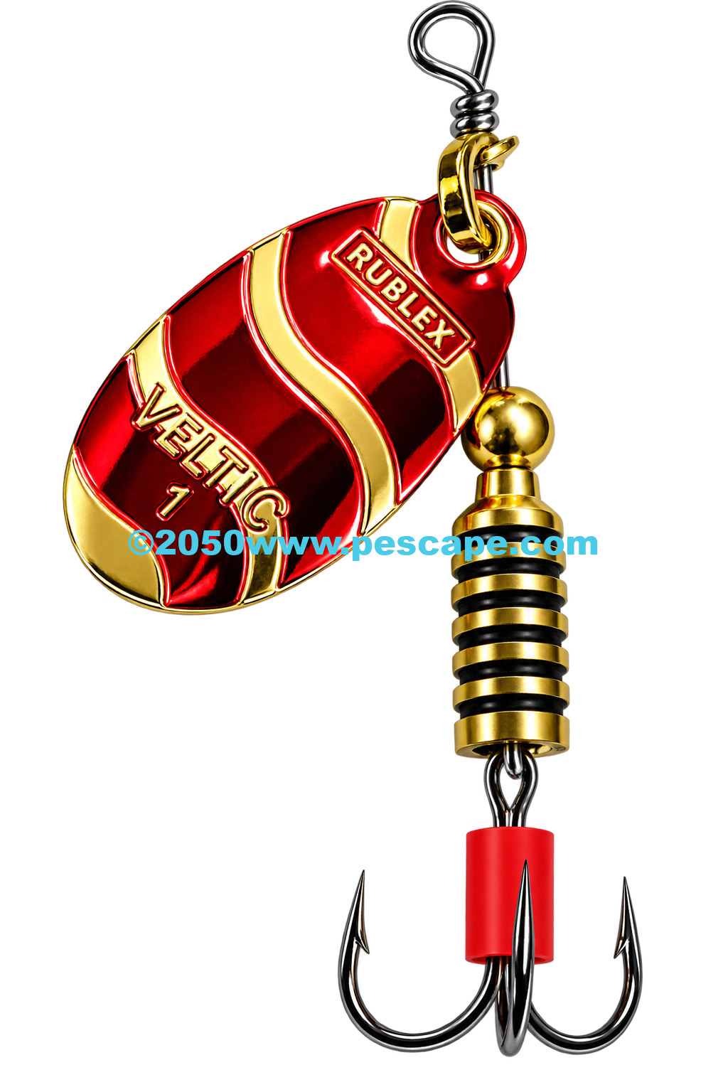 CUCHARILLA Rublex Veltic #1 COBRE 2.5g Trucha Ríos