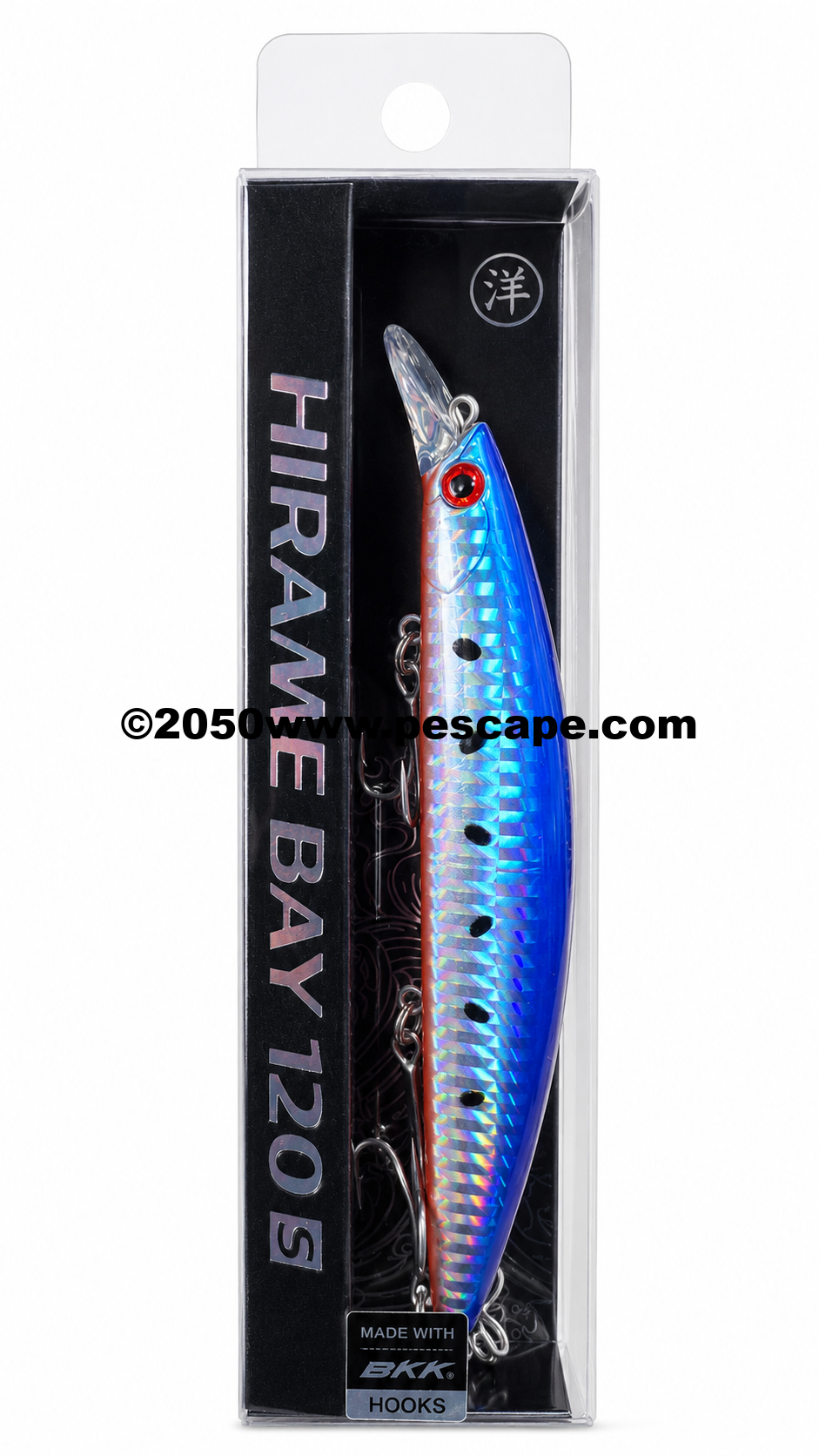 Señuelo Ocean Hirame Bay 120 S - Blue Pacific Sardine