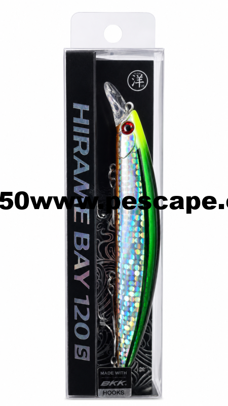 Señuelo Ocean Hirame Bay 120 S - Green Pejerrey