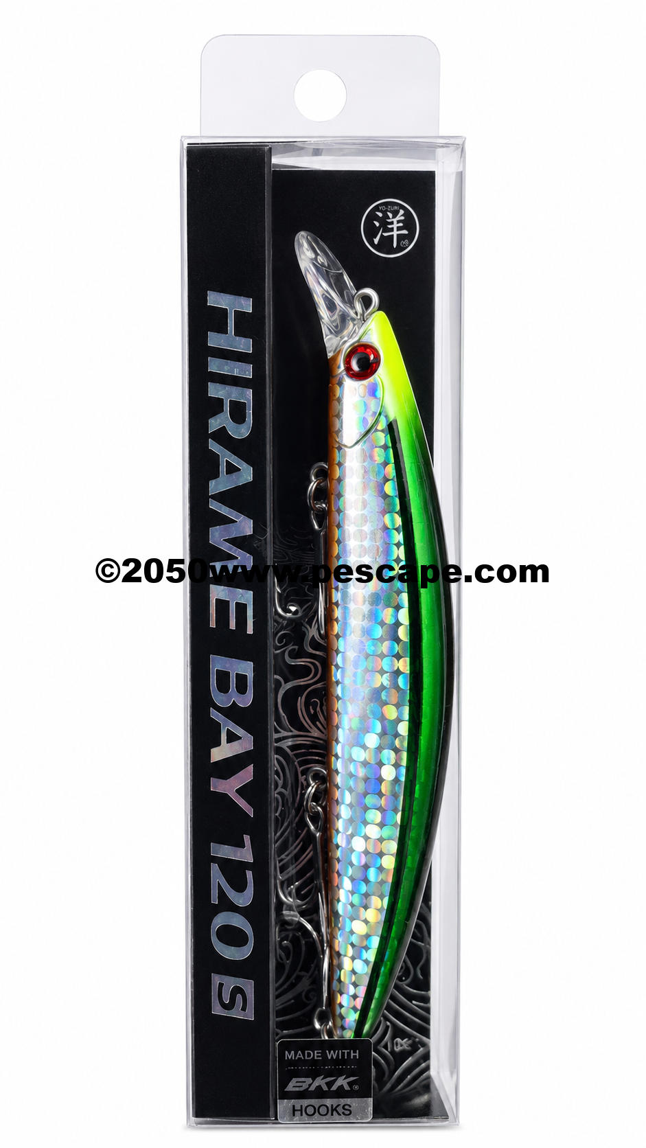 Señuelo Ocean Hirame Bay 120 S - Green Pejerrey