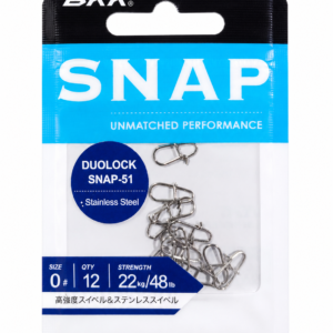 SNAP BKK #0 22KG INOX 12pc ALTA RESISTENCIA