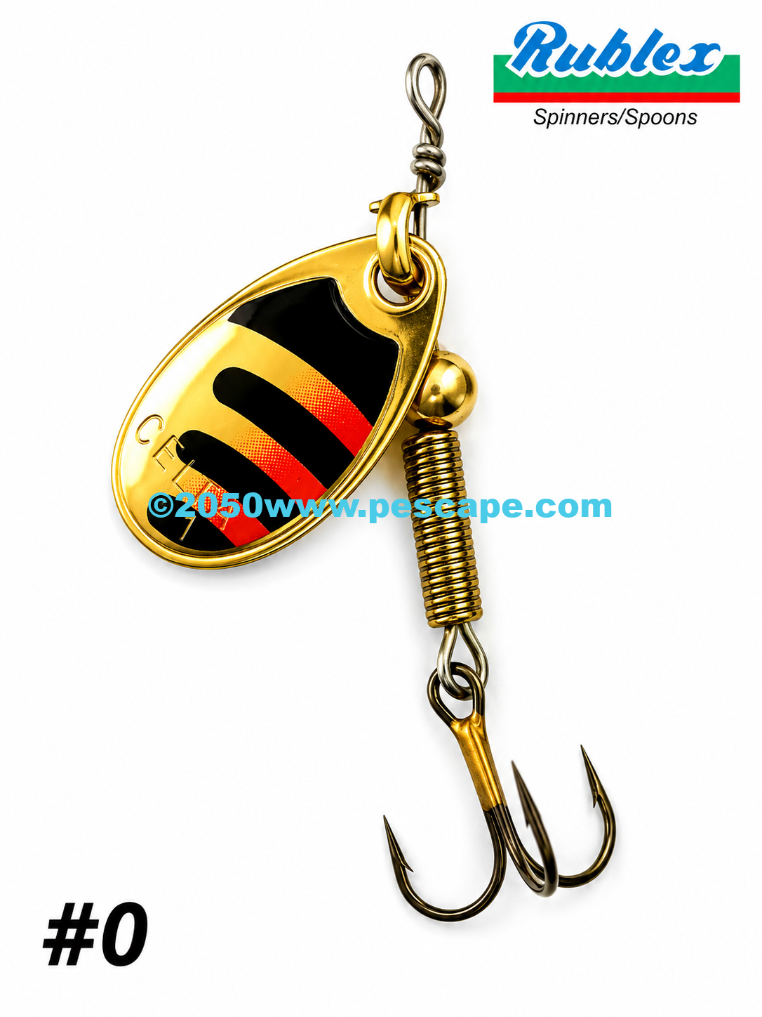 CUCHARILLA RUBLEX CELTA #0 RIOS 1.5gr ONR