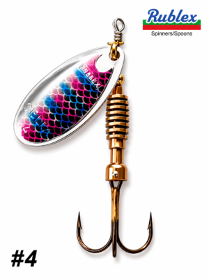 CUCHARILLA RUBLEX CELTA #4 Lagunas 7gr RTS MARIPOSA